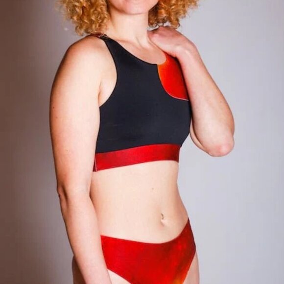 Fire Sports Bra - Full Back - Picture 5 of 10